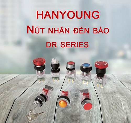 Hanyoung DR 시리즈 비상정지 푸시버튼 스위치의 뛰어난 안전 성능
